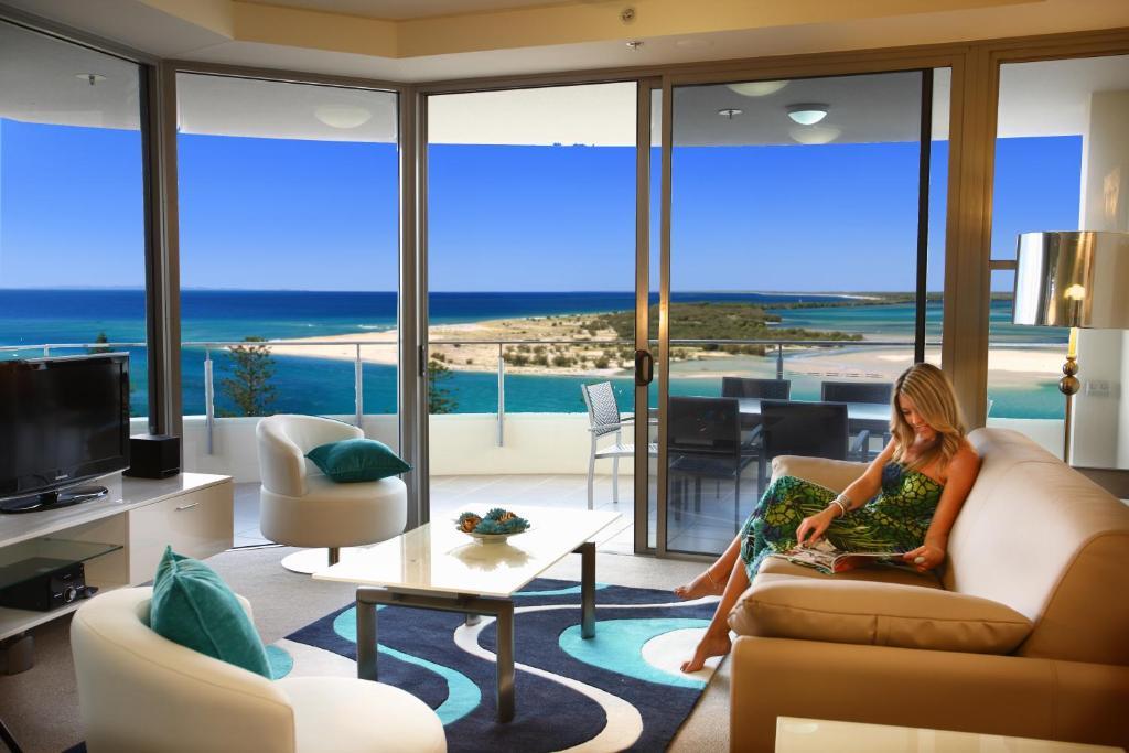 Monaco Caloundra Aparthotel Rum bild
